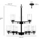 Huderson 9 Light 29 inch Brushed Nickel Chandelier Ceiling Light